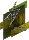 Sticker | Zeus (Foil) | Boston 2018 image