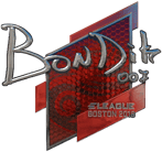 Sticker | bondik (Foil) | Boston 2018 image