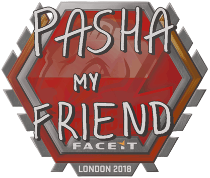 Sticker | pashaBiceps | 런던 2018