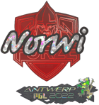 Sticker | Norwi (Glitter) | Antwerp 2022