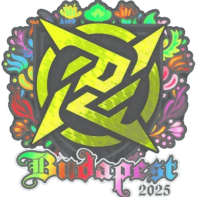 Sticker | Ninjas in Pyjamas (Holo) | Budapest 2025