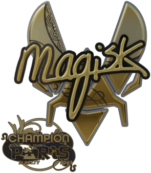 Sticker | Magisk (Gold, Champion) | Paris 2023