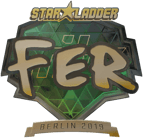 Sticker | fer (Gold) | Berlin 2019 image