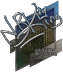 Sticker | NBK- (Foil) | Boston 2018