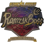 Sticker | Ramz1kBO$$ (Gold) | Berlin 2019