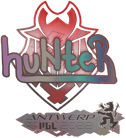 Sticker | huNter (Holo) | Antwerp 2022 image