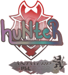 Sticker | huNter (Holo) | Antwerp 2022
