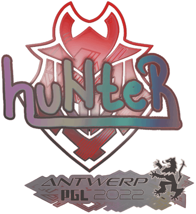 Sticker | huNter (Ảnh toàn ký) | Antwerp 2022