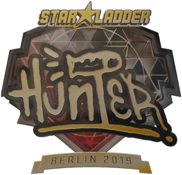 Sticker | huNter- (Vàng) | Berlin 2019