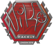 Sticker | NiKo | London 2018
