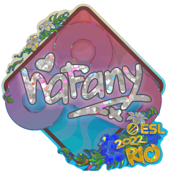 Sticker | nafany (Glitzer) | Rio 2022