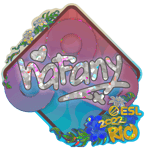 Sticker | nafany (Glitter) | Rio 2022