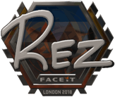 Sticker | REZ (Foil) | London 2018 image
