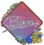 Sticker | Brehze (Glitter) | Rio 2022