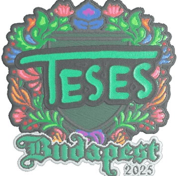 Aufkleber | TeSeS (Gestickt) | Budapest 2025