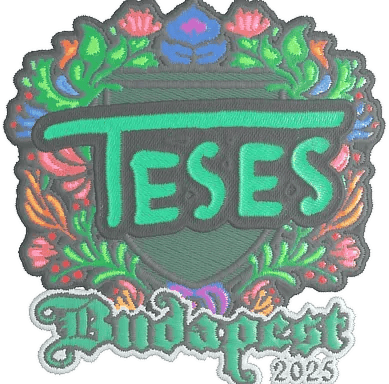 Aufkleber | TeSeS (Gestickt) | Budapest 2025