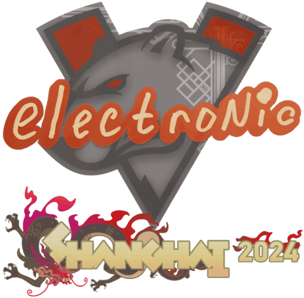 Sticker | electronic | Şanghay 2024