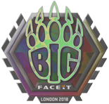 Sticker | BIG (Holo) | London 2018