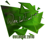 Sticker | WorldEdit (Foil) | Cologne 2016 Sticker | WorldEdit (Foil) | Cologne 2016 image