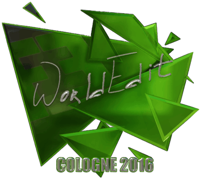 Sticker | WorldEdit (Foil) | Cologne 2016