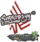Sticker | sinnopsyy (Glitter) | Antwerp 2022 image