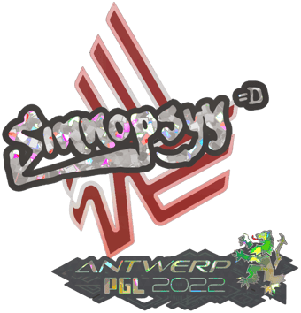 Sticker | sinnopsyy (Glitter) | Anversa 2022