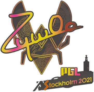 Sticker | ZywOo (Holo) | Estocolmo 2021