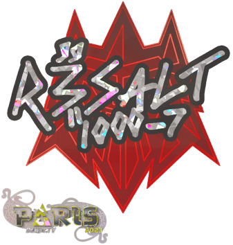 Sticker | r3salt (Parıltılı) | Paris 2023
