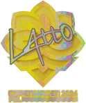 Sticker | latto (Holo) | Copenhagen 2024