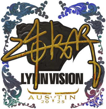 Sticker | z4KR (holográfica) | Austin 2025