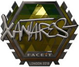 Sticker | XANTARES (Foil) | London 2018 image