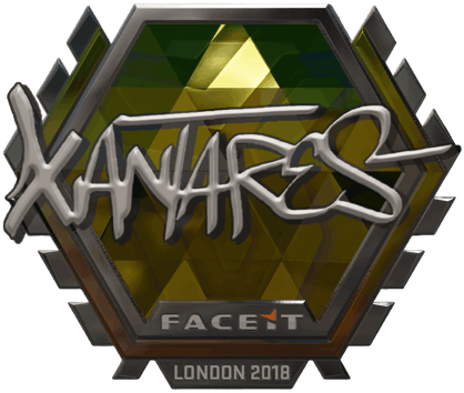 Sticker | XANTARES (reflectante) | Londres 2018