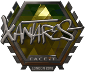 Sticker | XANTARES (Foil) | London 2018