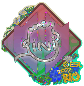 Sticker | VINI (Glitter) | Rio 2022