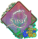 Sticker | VINI (Glitter) | Rio 2022 Sticker | VINI (Glitter) | Rio 2022 image
