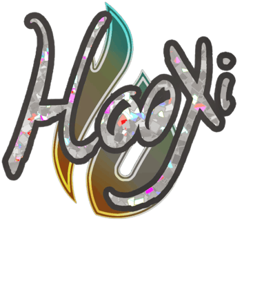 Sticker | HooXi (brokatowa) | Antwerpia 2022