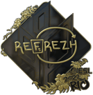 Sticker | refrezh (Gold) | Rio 2022 image