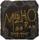 Sticker | mzinho (Foil) | Austin 2025 image