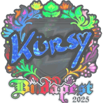 Sticker | Kursy (Holo) | Budapest 2025