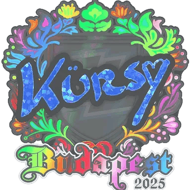 Sticker | Kursy (holo) | Budapest 2025