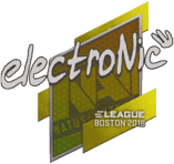 Sticker | electronic | Boston 2018