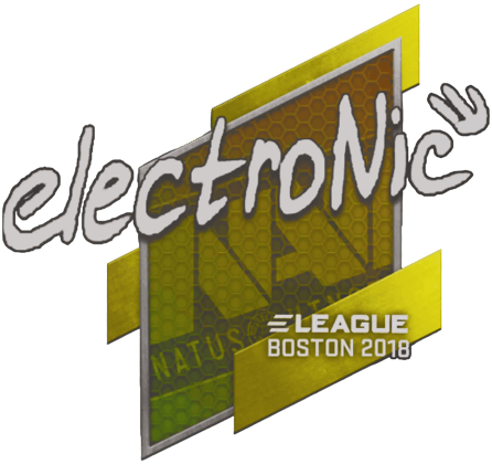 Sticker | electronic | Boston 2018