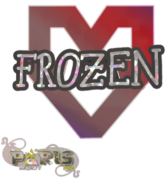 Sticker | frozen(반짝이) | 파리 2023