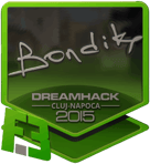 Sticker | bondik (Foil) | Cluj-Napoca 2015