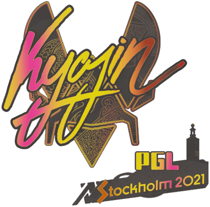 Sticker | Kyojin (全息) | 2021年斯德哥尔摩锦标赛