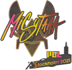 Sticker | misutaaa (Holo) | Stockholm 2021 image