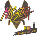 Sticker | misutaaa (Holo) | Stockholm 2021