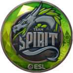 Sticker | Team Spirit (Foil) | Katowice 2019