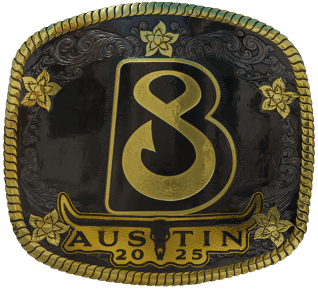 Sticker | B8 (ゴールド) | Austin 2025