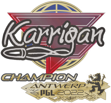 Sticker | karrigan (Campione) | Anversa 2022